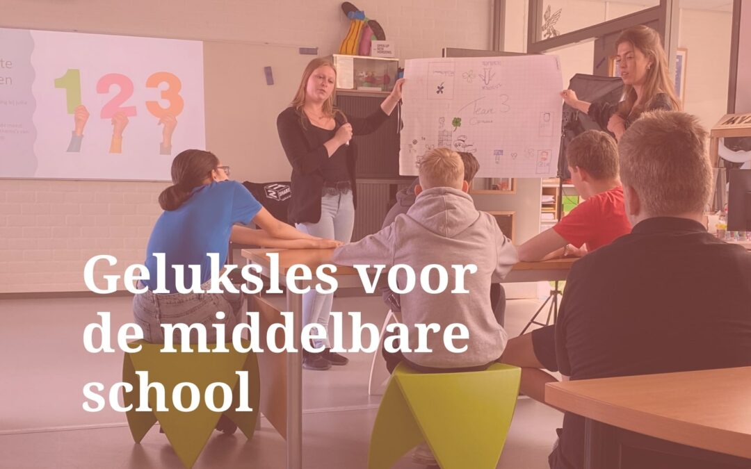 Geluksles voor de middelbare school door Kiki en Auki