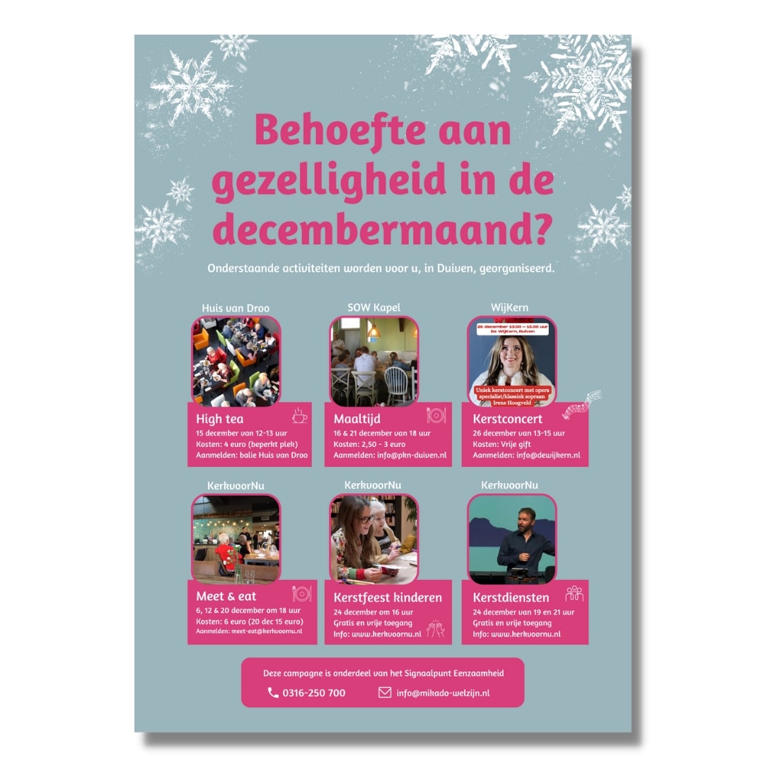 Ontwerp poster | Happy content creator